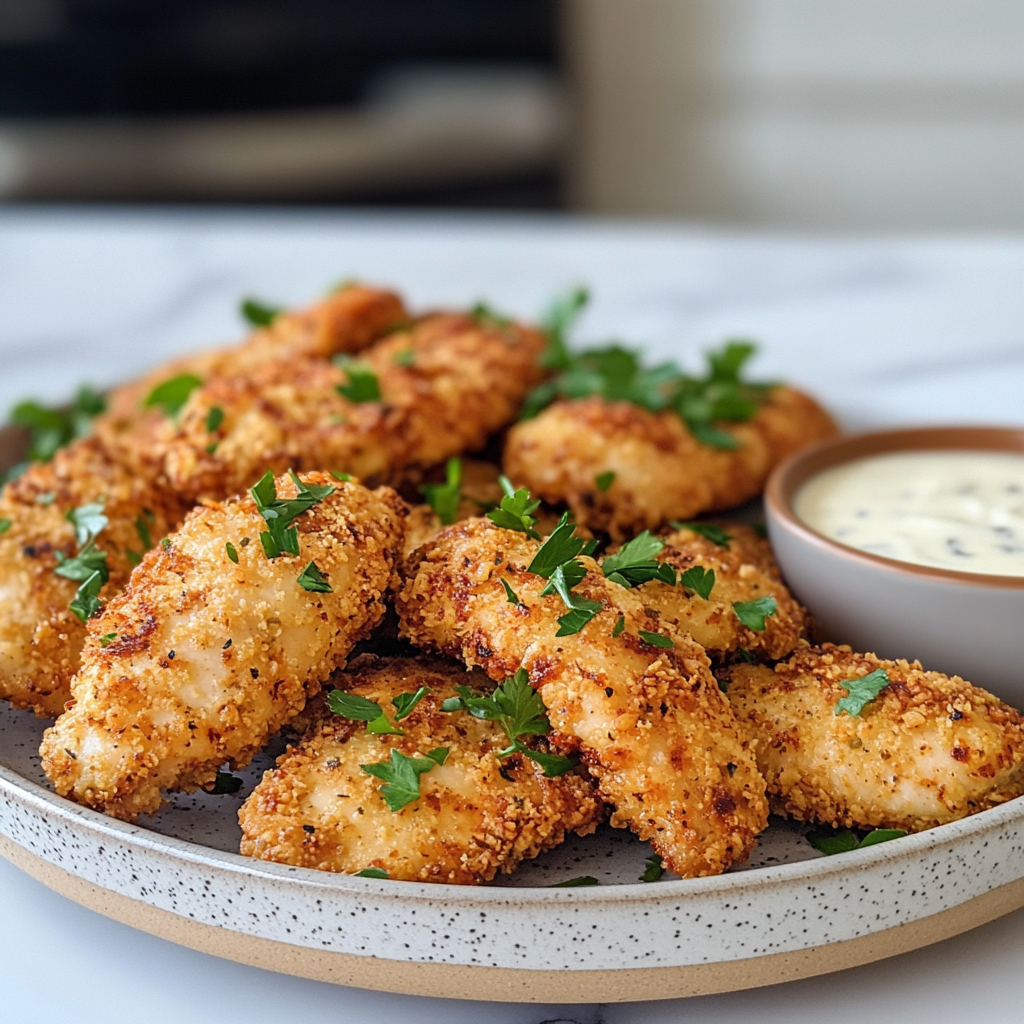 crispy air fryer chicken tenders